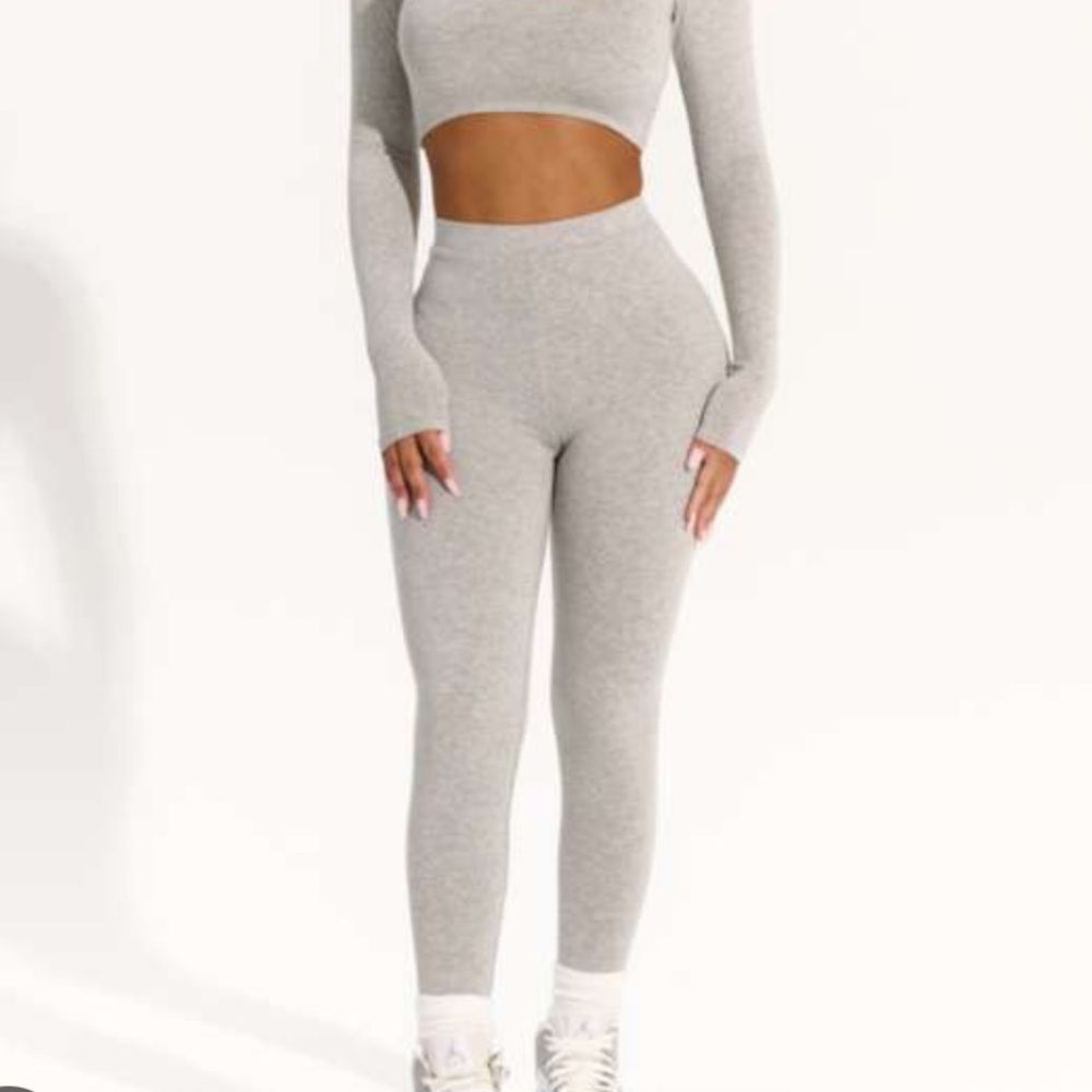 NAKED WARDROBE GREY NW LEGGINGS